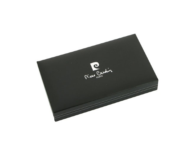 Набор Pierre Cardin шариковая ручка и зажигалка, хром и синий