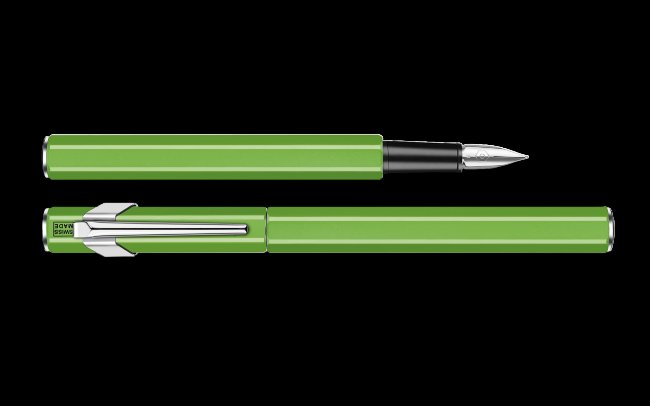 Перьевая ручка Caran d'Ache Office 849 Fluo Green Перьевая ручка Caran d'Ache Office 849 Fluo Green