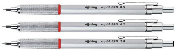 Карандаш механический Rotring Rapid Pro 1904259 2.0мм серебристый