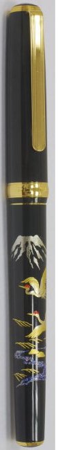 Ручка перьевая Platinum Makie, роспись «Журавль» Ручка перьевая Platinum Makie, роспись «Журавль»