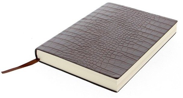 Ежедневник Letts CROC A5, коричневый Ежедневник Letts CROC A5, коричневый