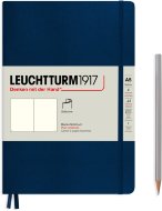Записная книжка Leuchtturm А5 (нелинованная), 123 стр., мягкая обложка, темно-синяя