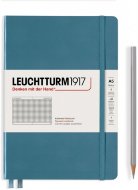 Записная книжка Leuchtturm Rising Colours А5 (в клетку), 251 стр., твердая обложка, голубой камень