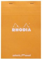 Блокнот Rhodia Basics №16, A5, точка, 80 г, оранжевый