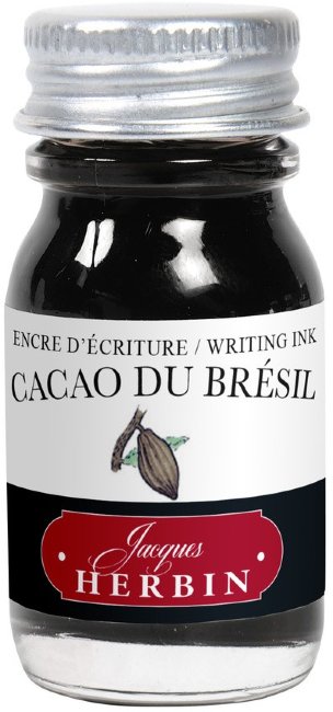 Чернила в банке Herbin, 10 мл, Cacao du Brésil Серо-коричневый Чернила в банке Herbin, 10 мл, Cacao du Brésil Серо-коричневый