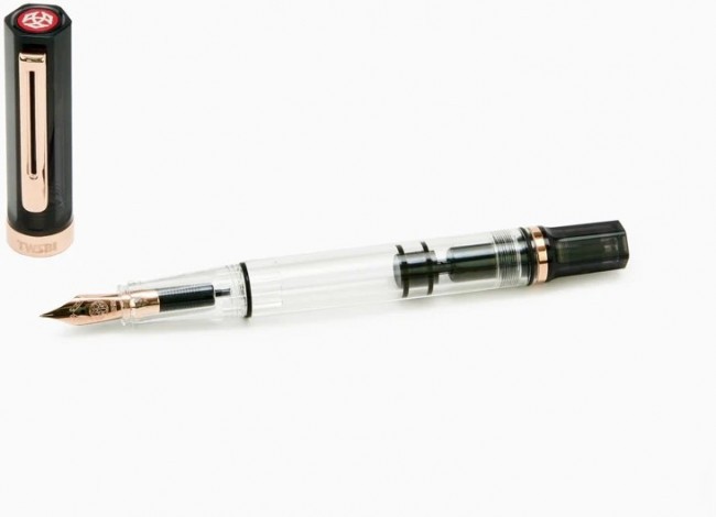 Ручка перьевая TWSBI ECO Rose Gold темно-серый