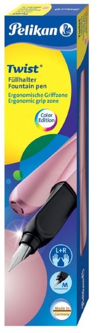 Перьевая ручка Pelikan Office Twist P457 Girly Rose, перо M