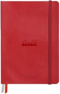 Записная книжка Rhodiarama Goalbook Creation в твердой обложке, A5, без линовки, 200 г, Poppy красный
