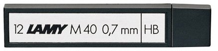 Грифели Lamy M40 HB, 0.7 Грифели Lamy M40 HB, 0.7