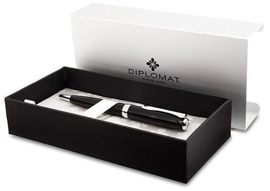 Шариковая ручка Diplomat Excellence A Black Lacquer easyFlow Шариковая ручка Diplomat Excellence A Black Lacquer easyFlow