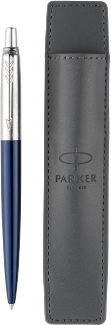 Набор Parker Jotter Core Royal Blue CT: шариковая ручка и чехол Набор Parker Jotter Core Royal Blue CT: шариковая ручка и чехол