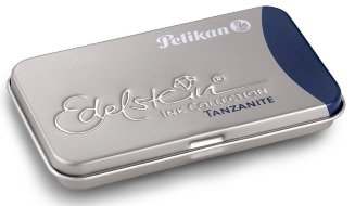 Картриджи с чернилами Pelikan Edelstein EIBST6 Tanzanite, темно-синий, 6 шт 1