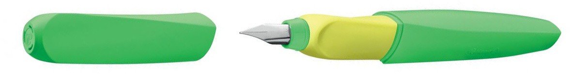 Перьевая ручка Pelikan Office Twist P457, зеленый неон, перо M