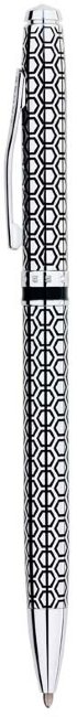 Шариковая ручка Cross Advantage, Black Mosaic + конвертер для преобразования в механический карандаш 0.7мм