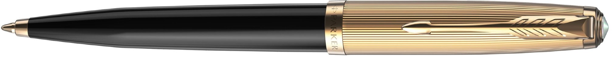 Шариковая ручка Parker 51 Deluxe Black GT