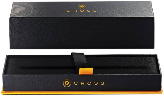 Шариковая ручка Cross Calais Brushed Rose Gold Plate and Black Lacquer Шариковая ручка Cross Calais Brushed Rose Gold Plate and Black Lacquer