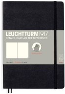 Записная книжка Leuchtturm А5 (нелинованная), 123 стр., мягкая обложка, черная