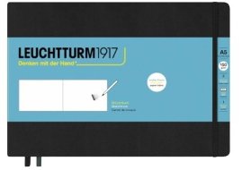 Скетчбук Leuchtturm А5 ландшафт, 150г/м2, 112 стр., твердая обложка, черный