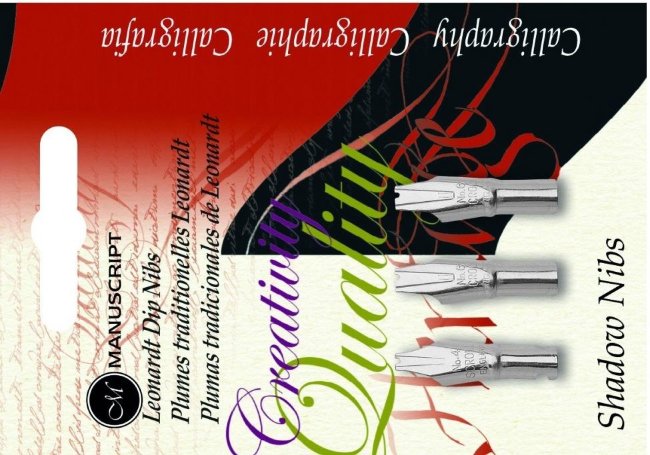 Набор перьев Manuscript Shadow Scroll (№4, №6, №6) Набор перьев Manuscript Shadow Scroll (№4, №6, №6)