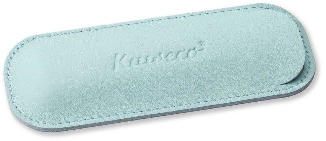 Чехол Sport для 2 ручек кожаный бирюзовый Чехол Sport для 2 ручек кожаный бирюзовый