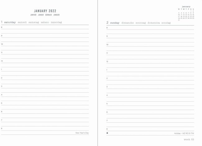 Ежедневник Letts ECO WRITERS A6, черный