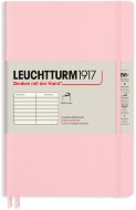 Записная книжка Leuchtturm Paperback В6+ (в линейку), 123 стр., мягкая обложка, розовая