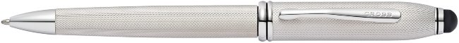 Шариковая ручка со стилусом Cross Townsend Engraved, Platinum Plate Stylus Шариковая ручка со стилусом Cross Townsend Engraved, Platinum Plate Stylus