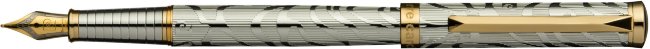 Перьевая ручка Pierre Cardin Evolution выгравированный рисунок, хром Перьевая ручка Pierre Cardin Evolution выгравированный рисунок, хром