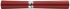 Ручка-роллер КИТ Lips Kit, красный, серебристый