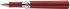 Ручка-роллер КИТ Lips Kit, красный, серебристый