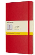 Блокнот Moleskine CLASSIC SOFT, клетка, красный