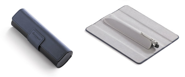 Набор Waterman Expert 3 Deluxe Black CT ручка перьевая + чехол Набор Waterman Expert 3 Deluxe Black CT ручка перьевая + чехол