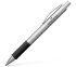 Шариковая ручка Graf von Faber-Castell Basic Metal, B, матовый хромированный металл