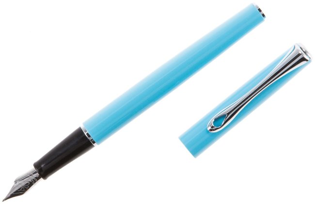 Перьевая ручка Diplomat Traveller Lumi Blue M Перьевая ручка Diplomat Traveller Lumi Blue M