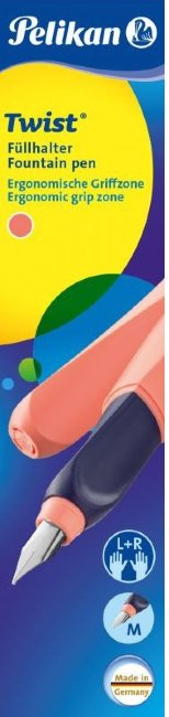 Перьевая ручка Pelikan Office Twist P457 Berry, перо M Перьевая ручка Pelikan Office Twist P457 Berry, перо M