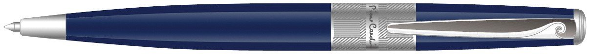 Шариковая ручка Pierre Cardin Baron, темно-синяя, хром