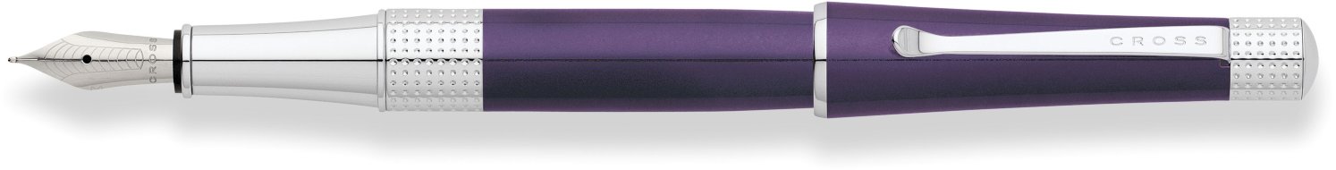 Перьевая ручка Cross Beverly, Purple/Chrome