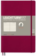 Записная книжка Leuchtturm Paperback В6+ (в линейку), 123 стр., мягкая обложка, винная