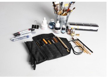 Пенал-ролл Rhodia 2 в 1, черный Пенал-ролл Rhodia 2 в 1, черный