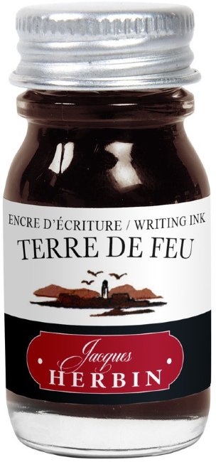 Чернила в банке Herbin, 10 мл, Terre de feu Красно-коричневый Чернила в банке Herbin, 10 мл, Terre de feu Красно-коричневый