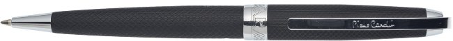 Шариковая ручка Pierre Cardin Progress матовый черный лак, гравировка Шариковая ручка Pierre Cardin Progress матовый черный лак, гравировка