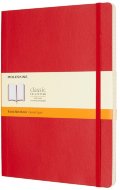 Блокнот Moleskine CLASSIC SOFT, линейка, красный