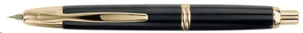 Перьевая ручка Pilot Capless, черный и золото