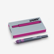 Картриджи д/пер ручки Lamy T10, Ярко-розовый, 5 шт