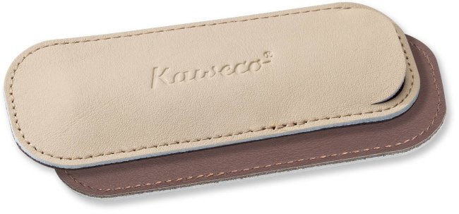 Чехол Sport для 2 ручек кожаный кремовый Чехол Sport для 2 ручек кожаный кремовый