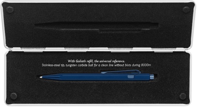 Шариковая ручка Caran d'Ache Office 849 Claim Your Style 3 Night Blue