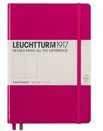 Записная книжка Leuchtturm A5 (в точку), 251 стр., твердая обложка, фуксия