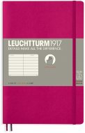 Записная книжка Leuchtturm Paperback В6+ (в линейку), 123 стр., мягкая обложка, фуксия