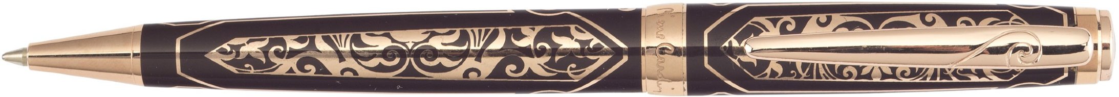 Шариковая ручка Pierre Cardin Renaissance, коричневый, позолота
