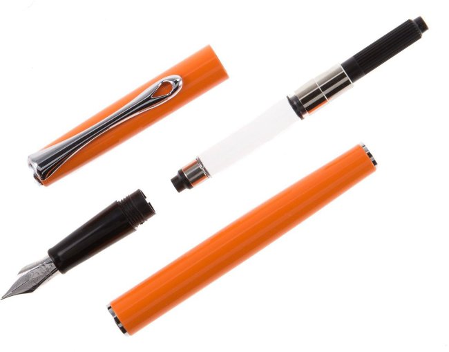 Перьевая ручка Diplomat Traveller Lumi Orange M Перьевая ручка Diplomat Traveller Lumi Orange M